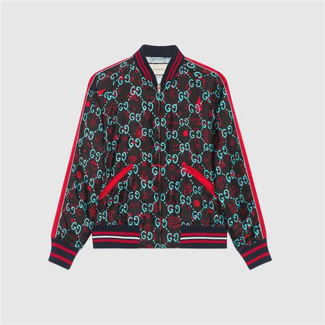 gucci ghost bomber.